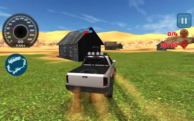 4x4 Offroad Sniper Hunter android App screenshot 1